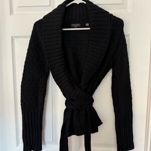 Ted Baker London Black Wrap Sweater